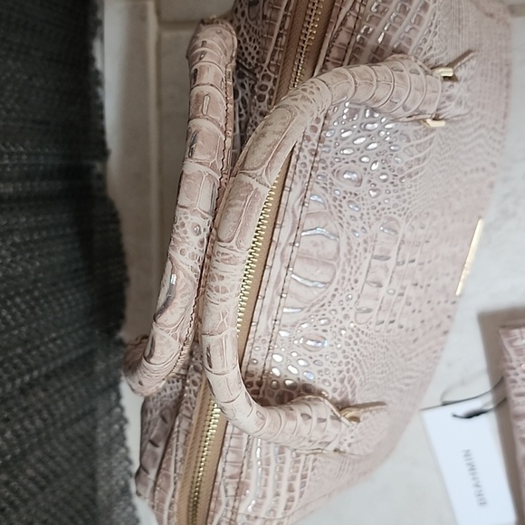 ๐๐ BRAHMIN BIRCH MINI MELBOURNE Micaela Satchel & Ady Wallet ๐๐ - Picture 4 of 15